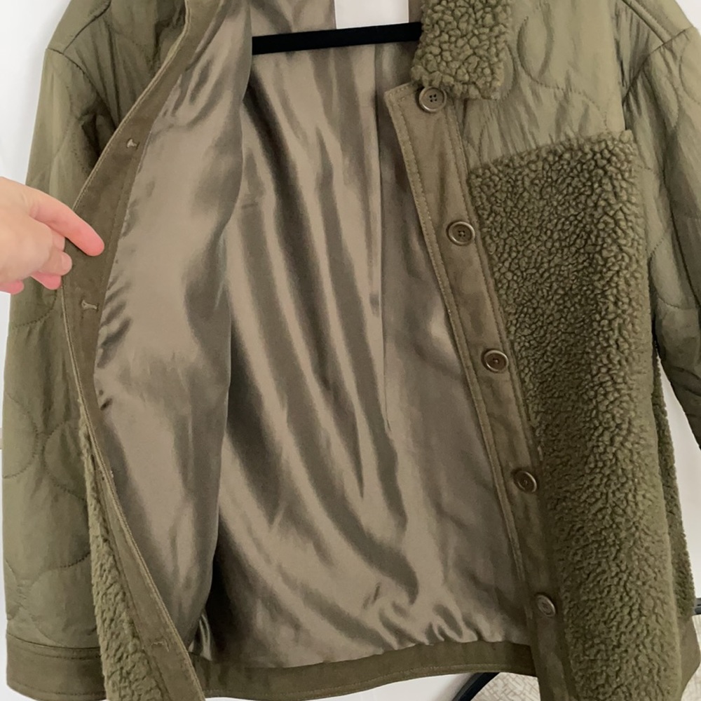 Madewell Quilted Sherpa Jacket - Picture 6 of 10